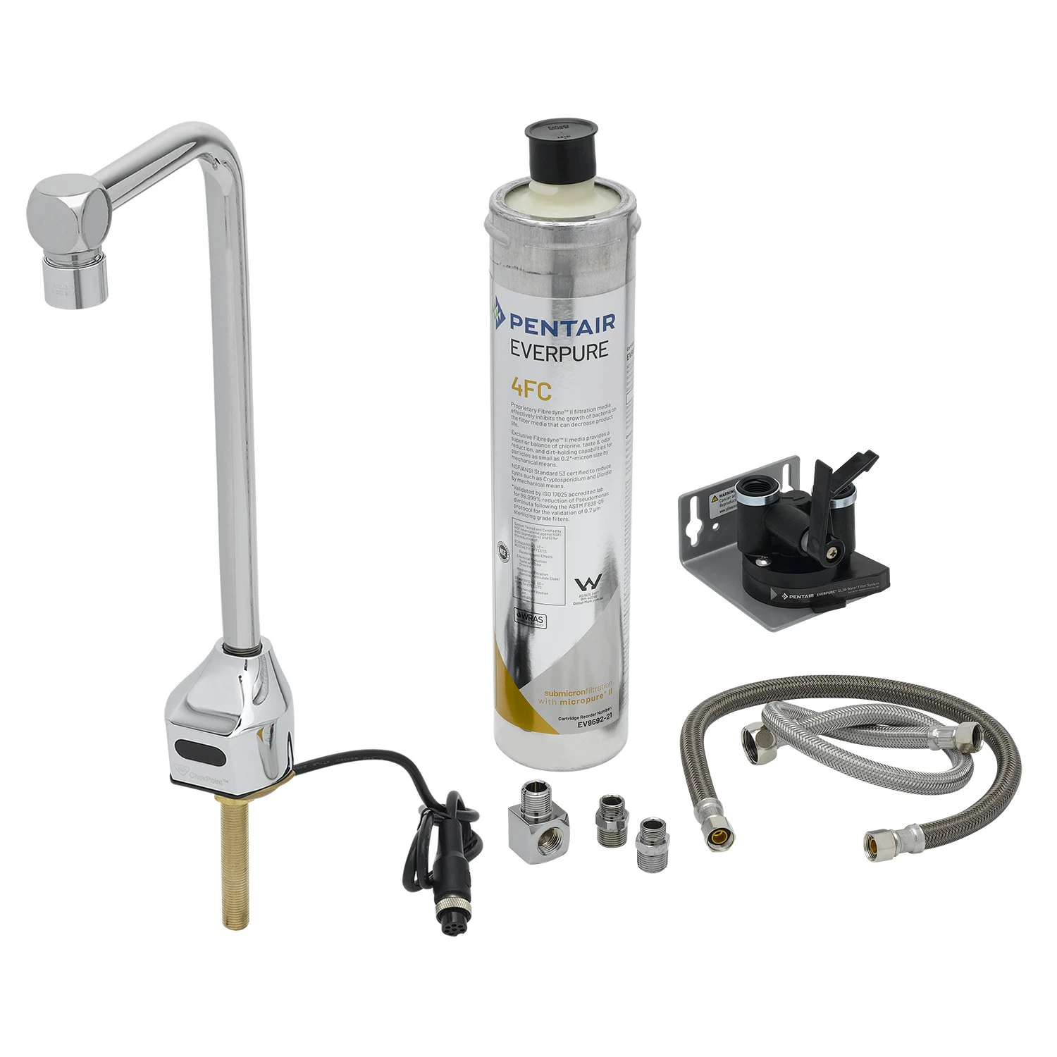 T&S EC-1210-12-WFK Sensor Glass/Bottle Filler, Water Filtration Kit, 12 Inch Outlet Clearance | CL6VEC
