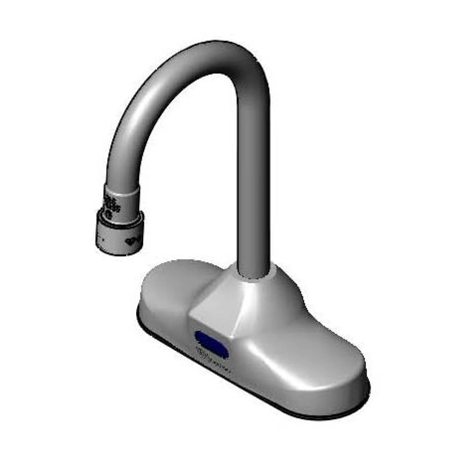 T&S EC-3107-167X Sensor Faucet, 4 Inch Deck Mount, Rigid Gooseneck, 2.2 GPM VR Aerator | CL6VEL