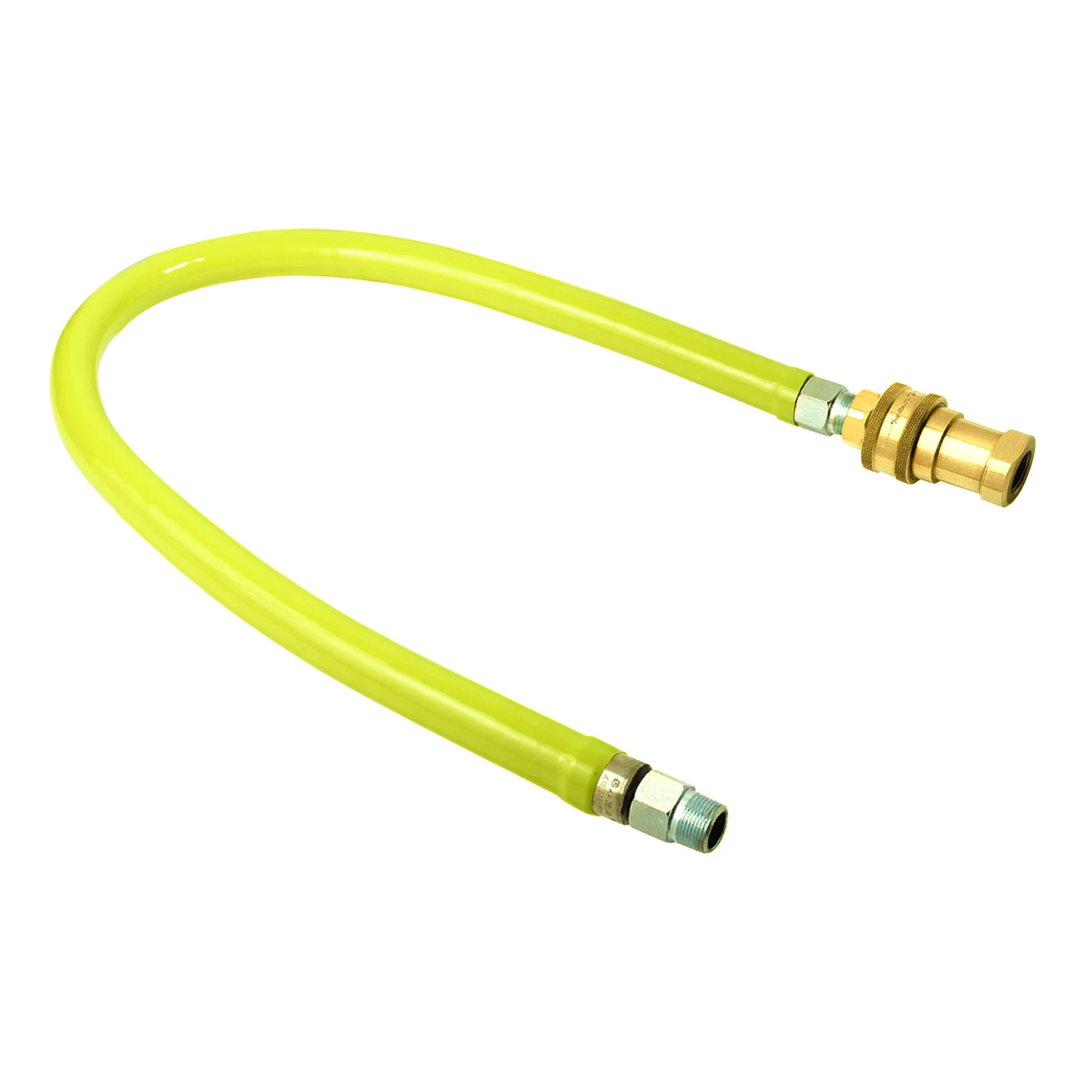 T&S HG-6E-72 Gas Hose, With Reverse Quick-Disconnect, 1 Inch NPT, 72 Inch Long | CL6VFM