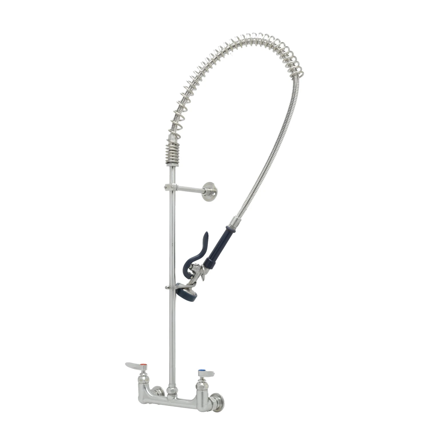 T&S S-0133-B Pre-Rinse Unit, 8 Inch Wall Mount, Wall Bracket, Stainless Steel | CL6VHT