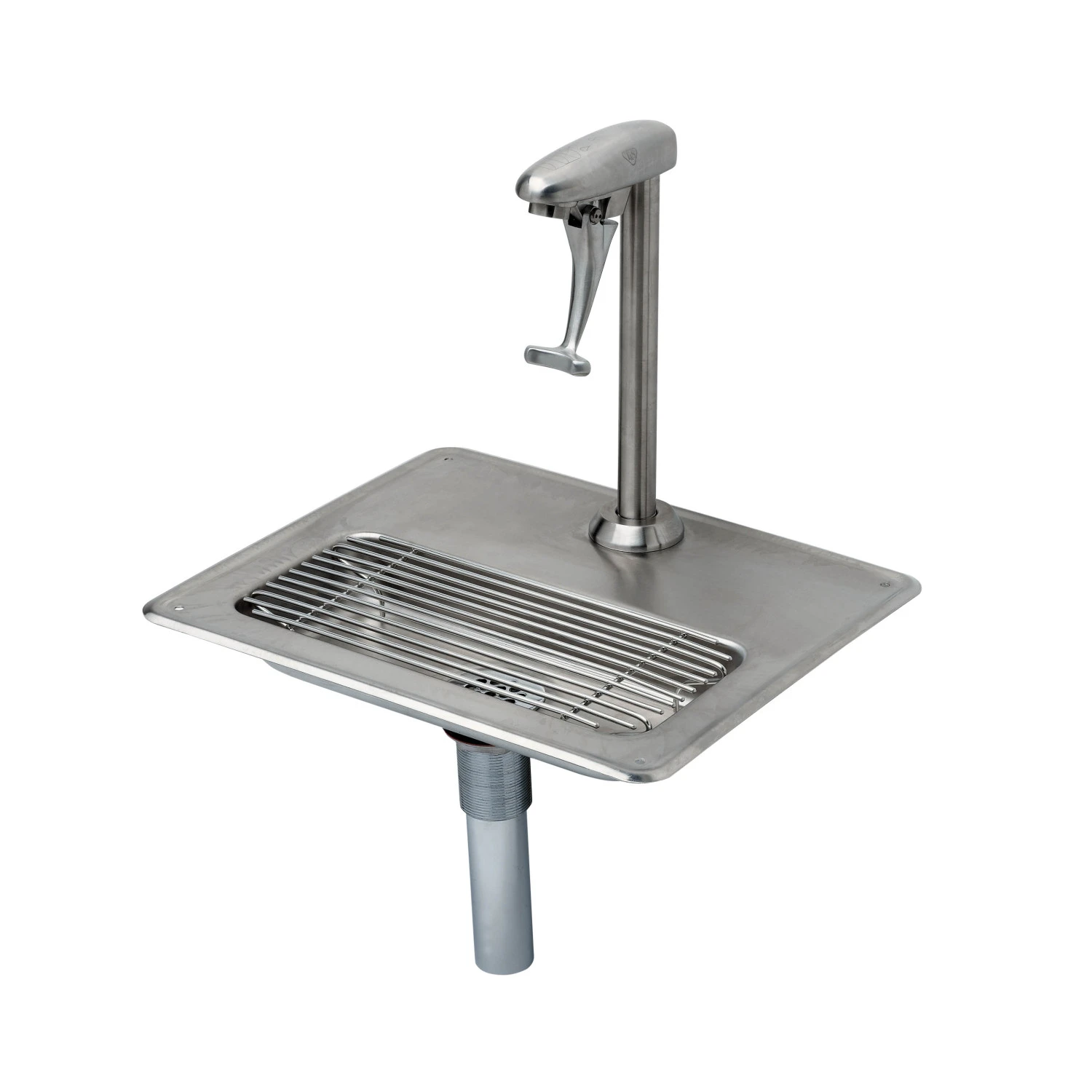 T&S S-1230 Deck Mount Water Station, Stainless Steel | CL6VKU