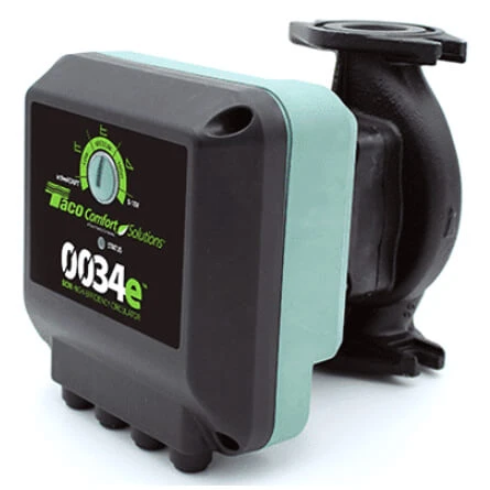 TACO 0034E-F2 Hydronic Circulating Pump, Energy Efficient, Taco, Flanged, 34 ft Max. Head | CU4YBU 788GK3