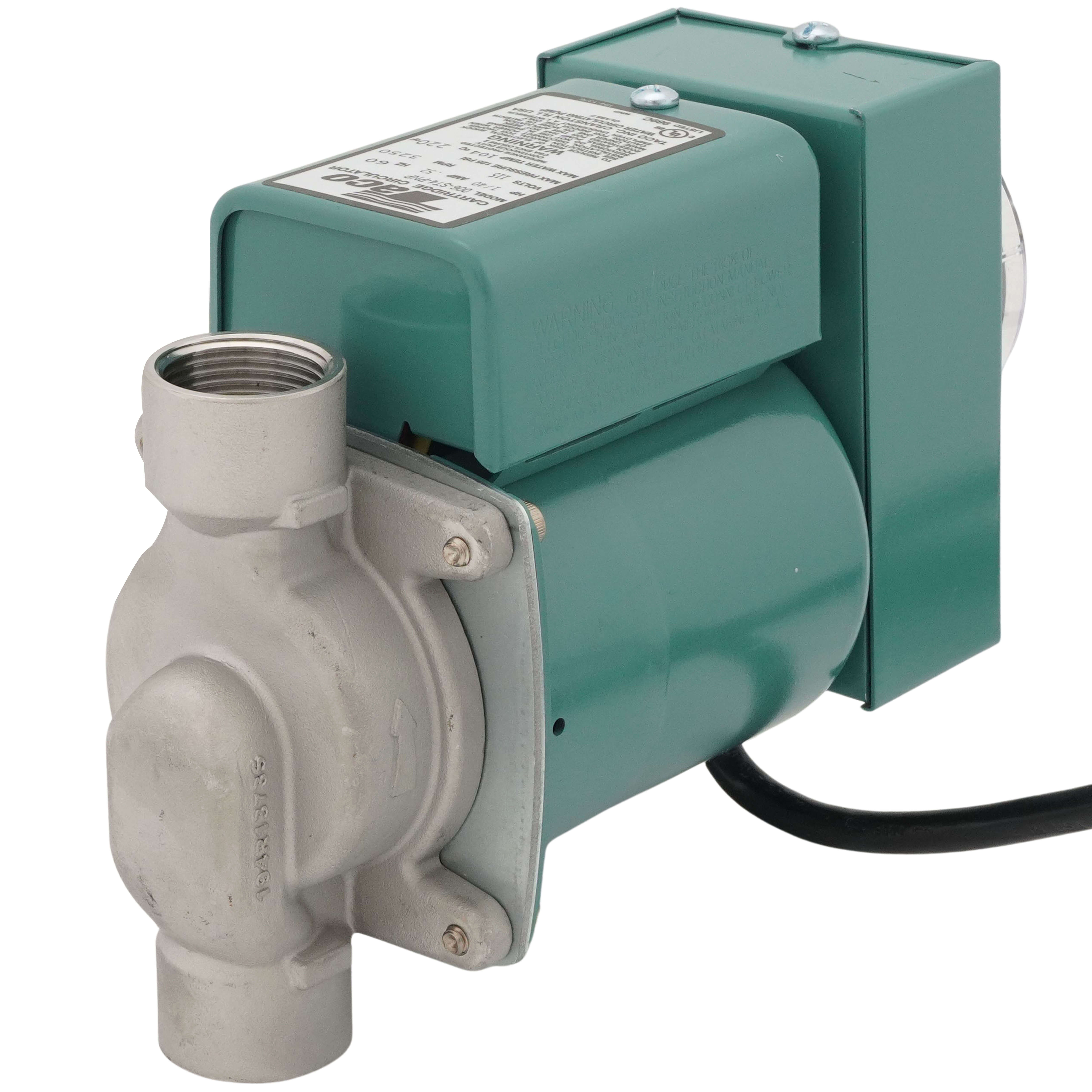 Plug Circulator, with Analog Timer And Line Cord, 1/40 HP, 3/4 Inch NPT