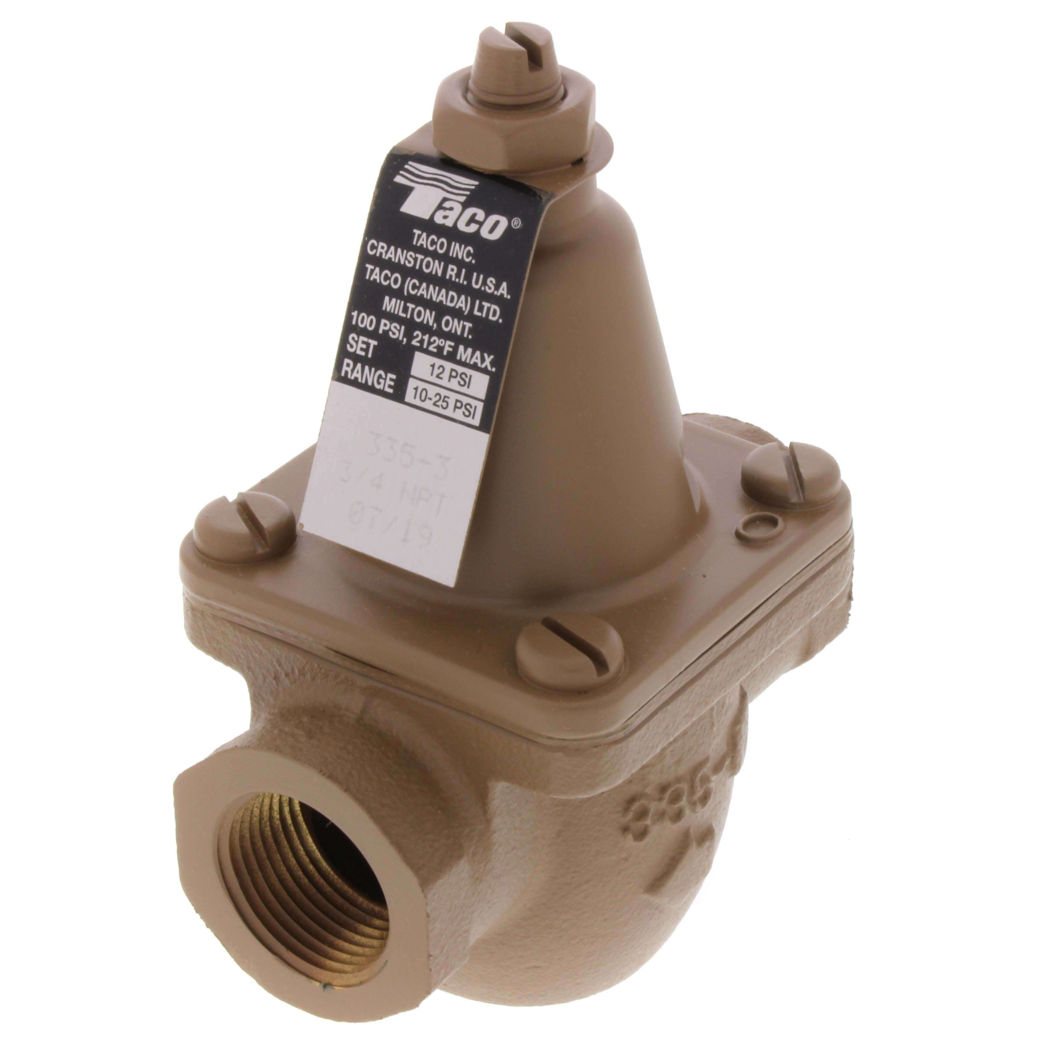 Pressure Reducing Valve, Bronze