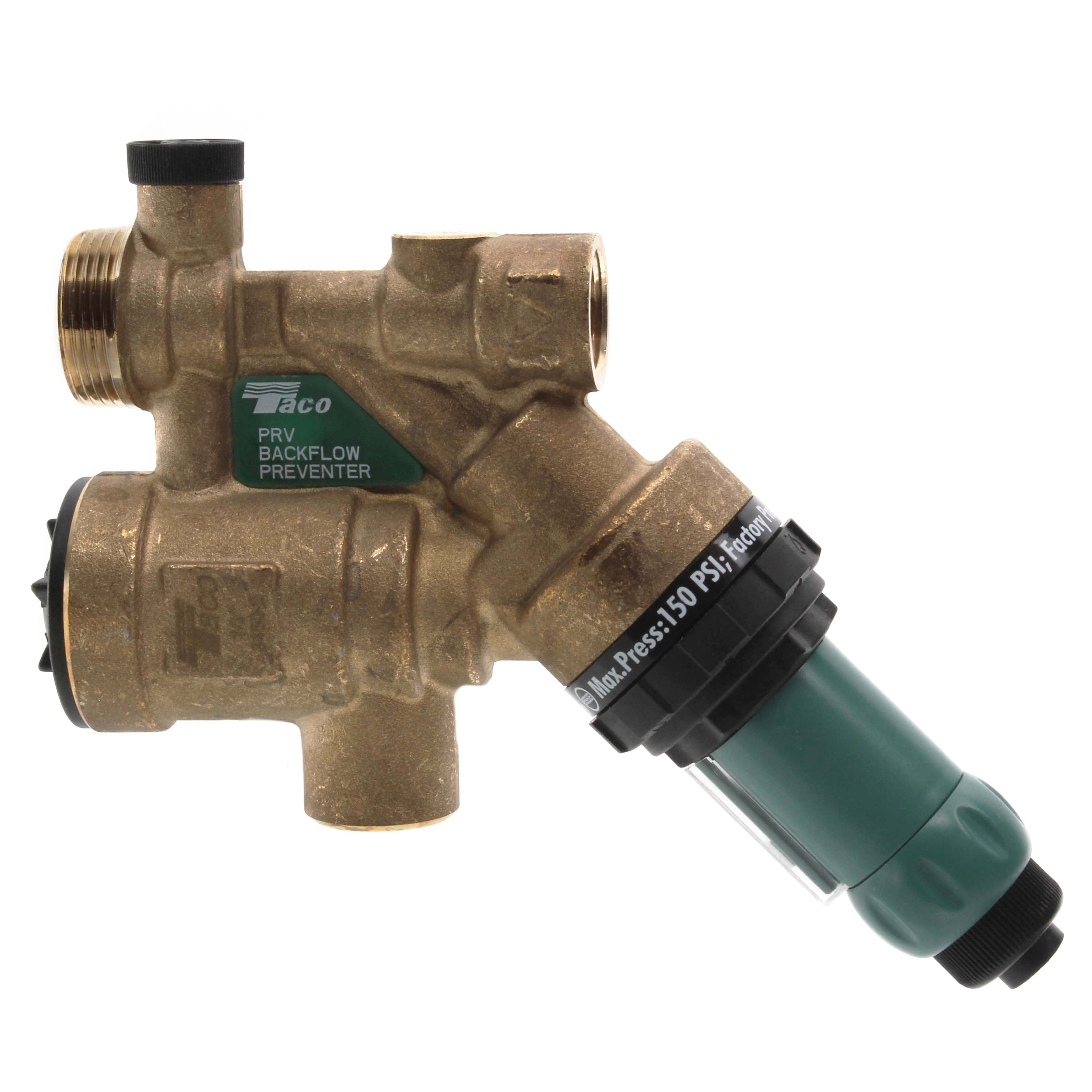 Combination Boiler Feed Valve And Backflow NPT x NPT, 1/2 Inch Size