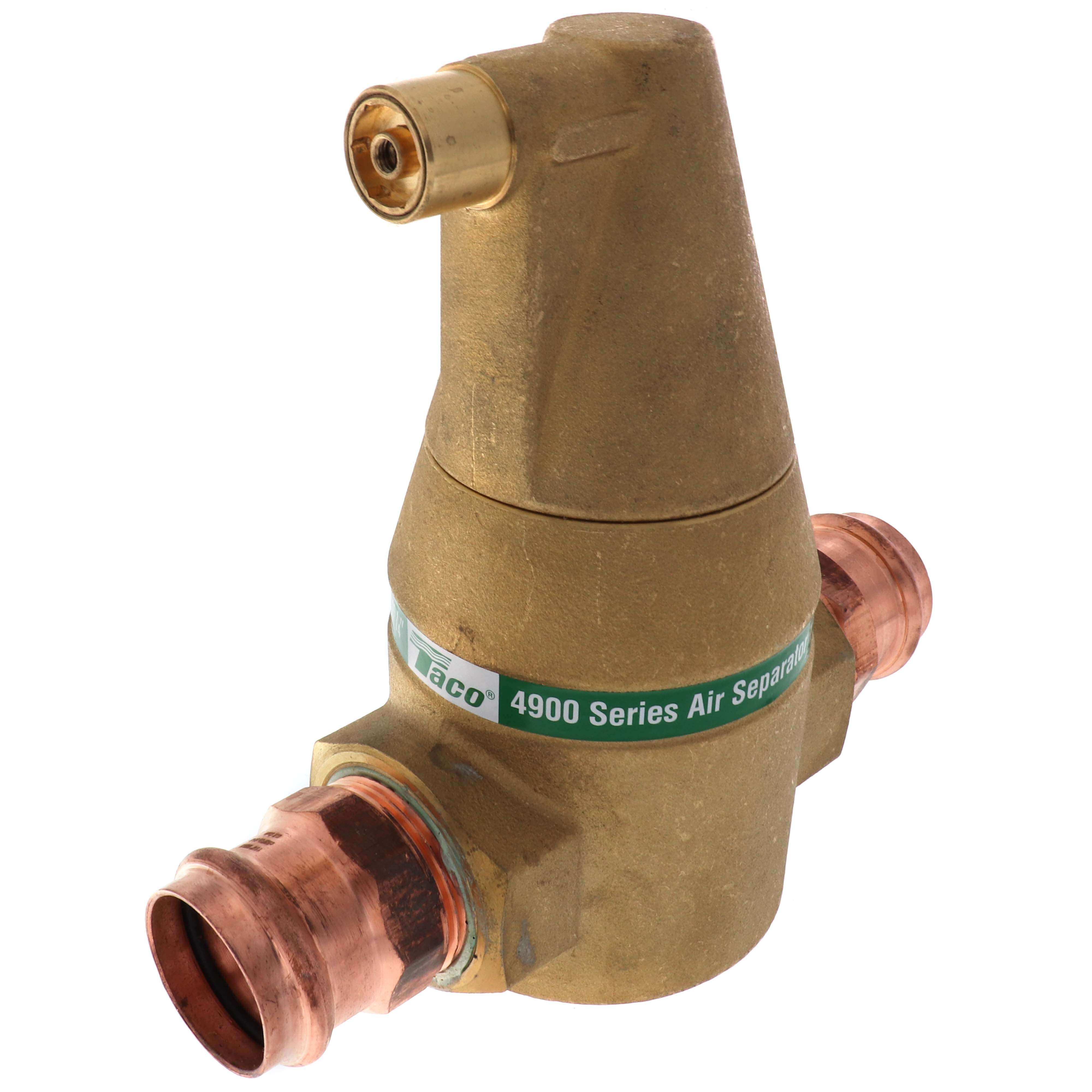 Air Separator, 1-1/4 Inch Size, Brass