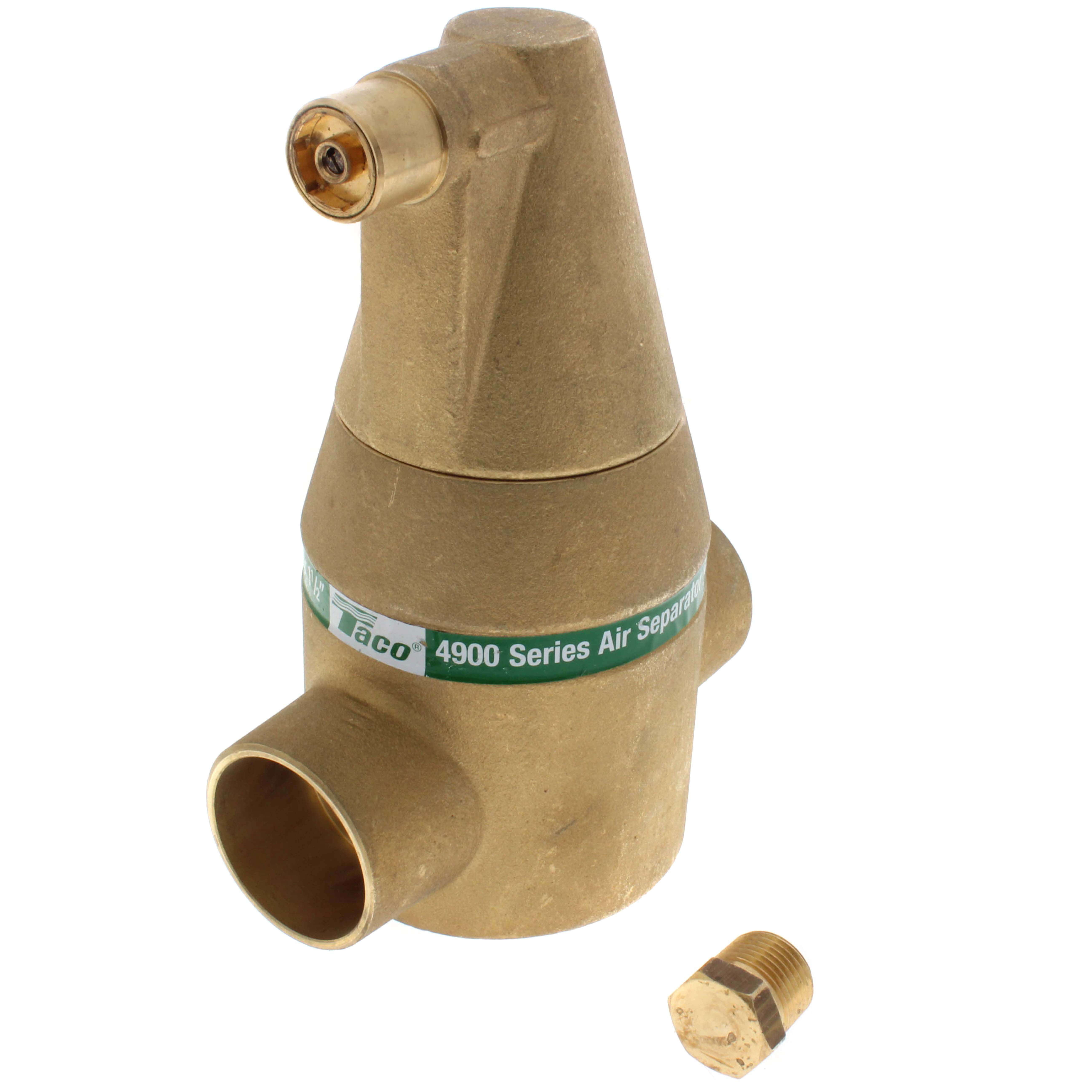 Air Separator Sweat, 1-1/2 Inch Size, Brass