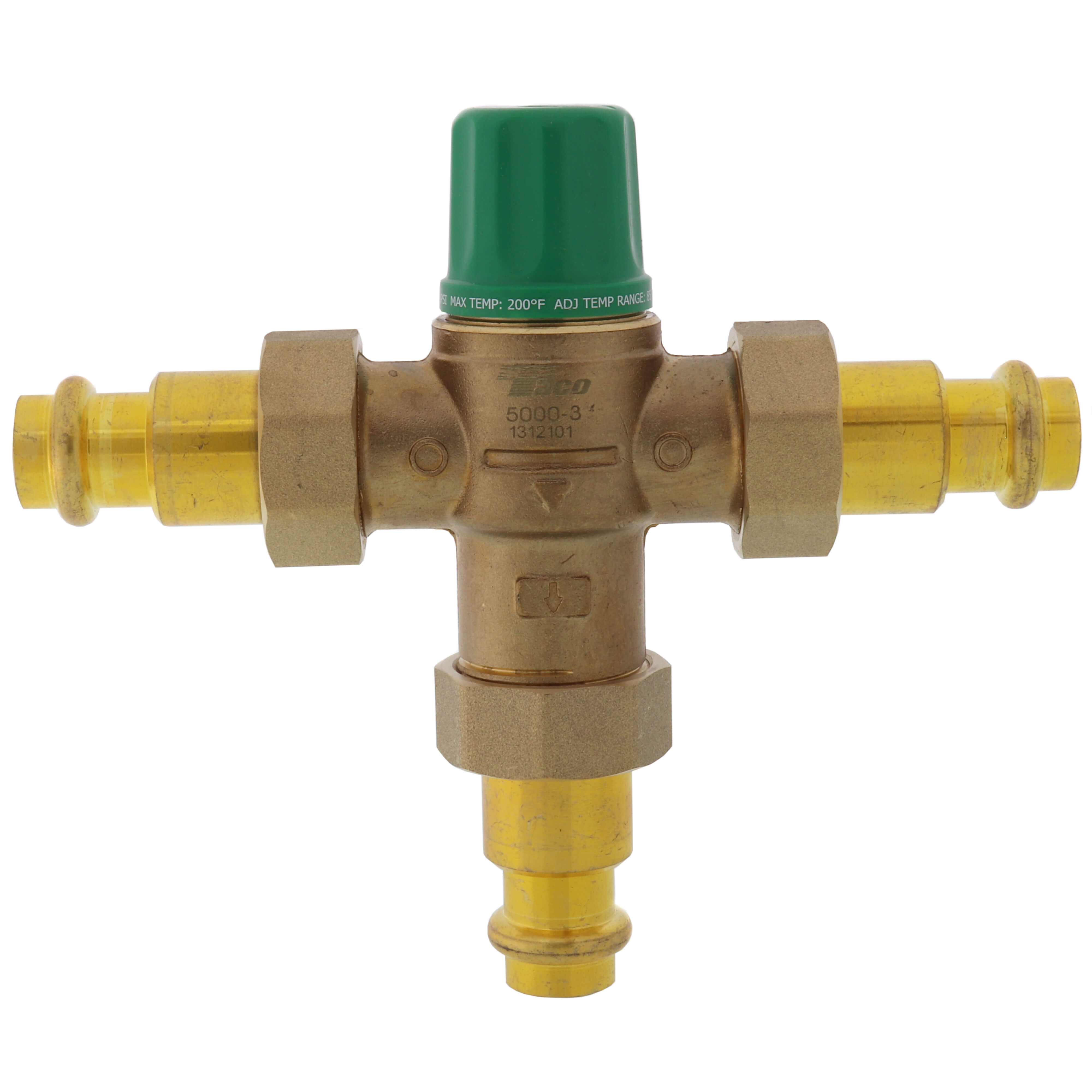 Mixing Valve Low Lead, 1/2 Inch Press