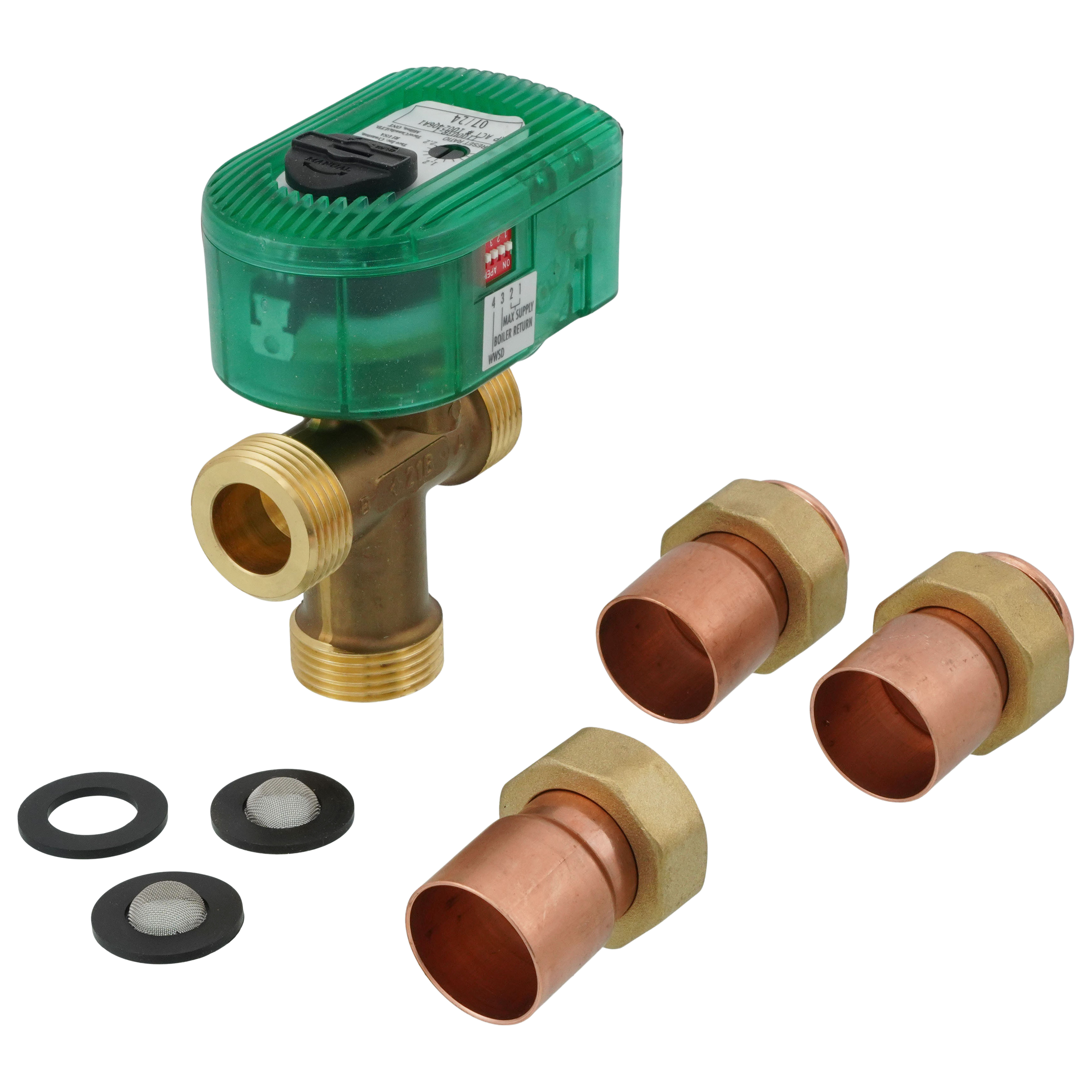 Mixing Valve Union Sweat, 1 Inch, 3 Way Outdoor