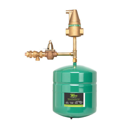 Boiler Trim Kit, Air Separator, Feed Valve, Backflow Preventer, 4-1/2 Gal. Expansion Tank