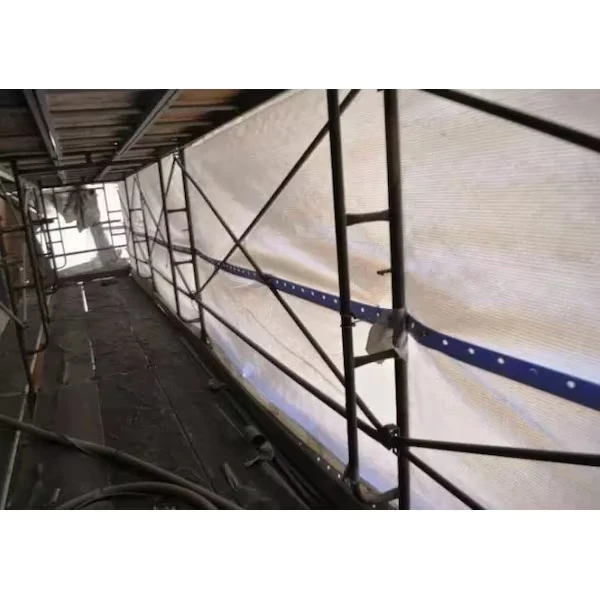 13 Feet X 100 Feet FR Scaffold Sheeting