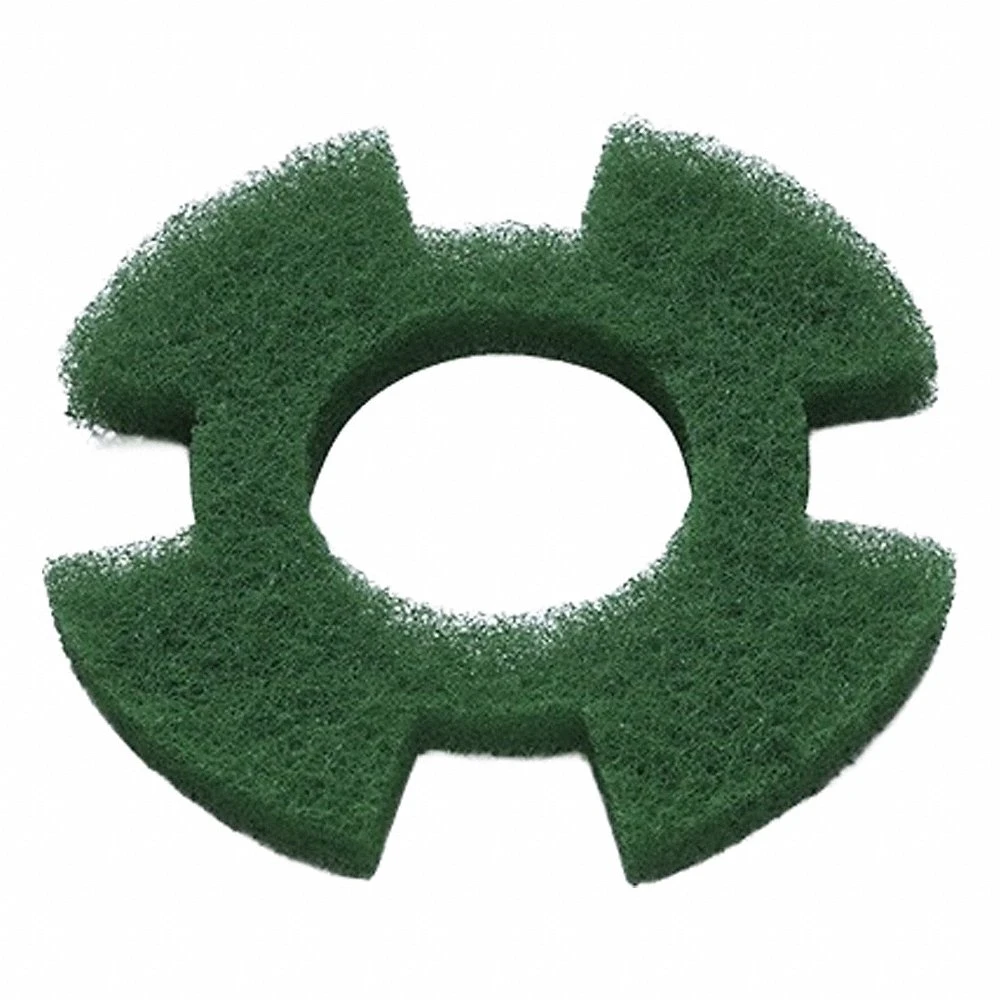 Scrubbing Pad, 7 Inch Dia, Green