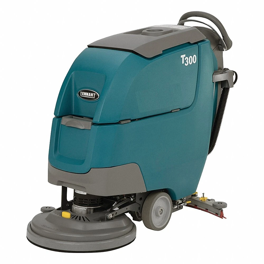 Floor Scrubber, Disk Deck, 20 Inch Cleaning Path Wd, Wet Lead Acid Battery, T300, 4 Hour