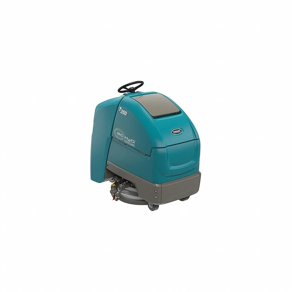 Floor Scrubber, Disk Deck, 24 Inch Cleaning Path Width, Lead Acid Battery, T350, 4 Hour