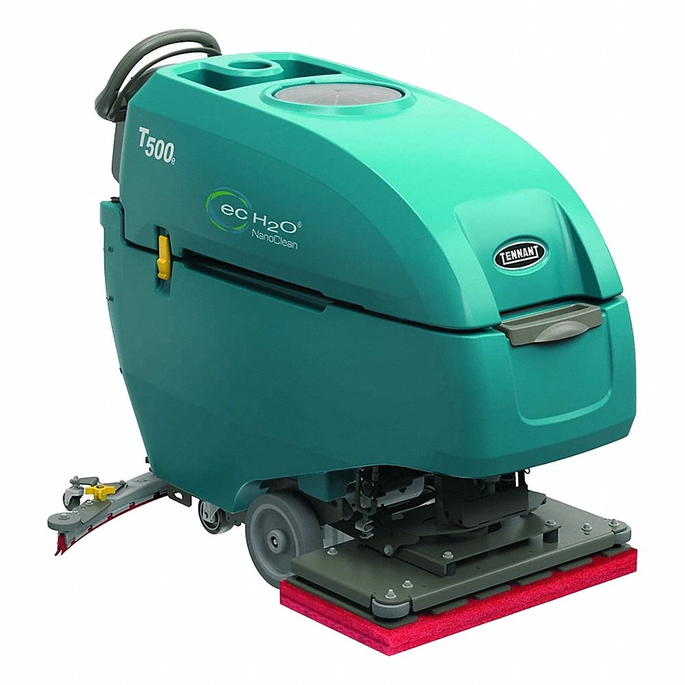 Floor Scrubber, Orbital Deck, 28 Inch Cleaning Path Wd, Wet Lead Acid Battery, 4.5 Hour
