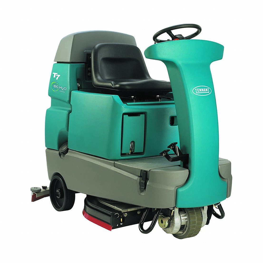 Floor Scrubber, Disk Deck, 32 Inch Cleaning Path Width, Lead Acid Battery, T7, 4.5 Hour