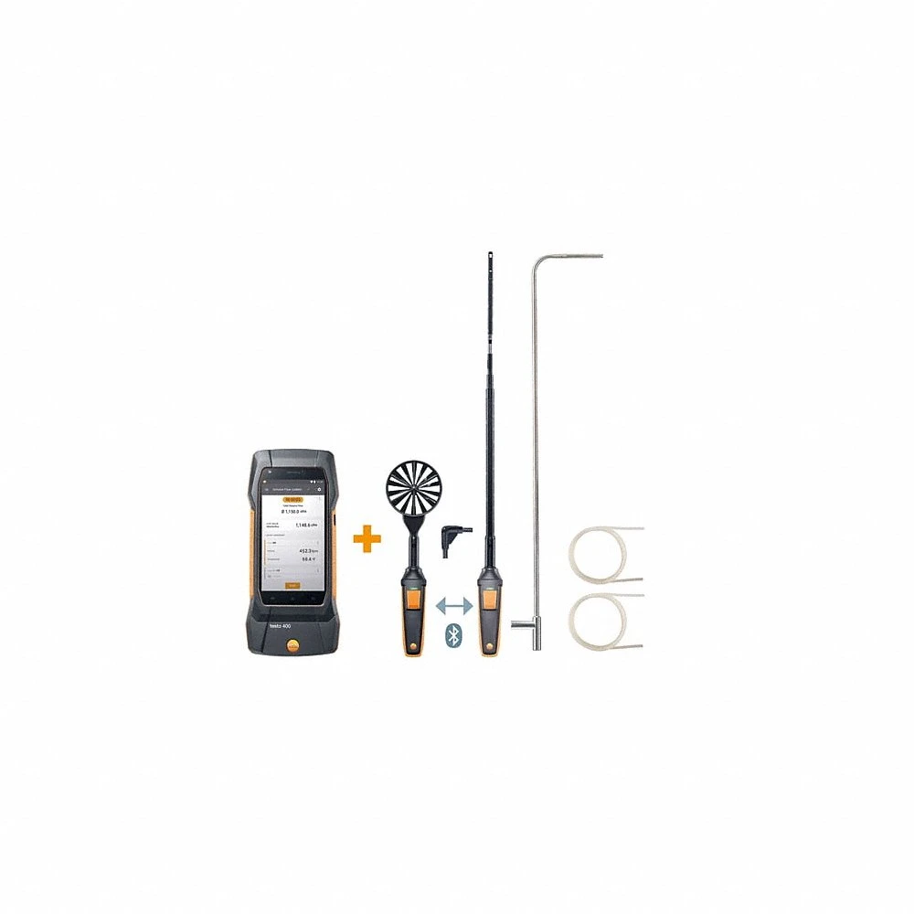 Airflow Kit, 0.01 mps Air Velocity Resolution, Air Velocity/Pressure/Relative Humidity