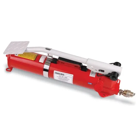 Hydraulic Foot Pump, Foot-Hand Operated Type, 9800 Psi Pressure Rating, Color-Keyed