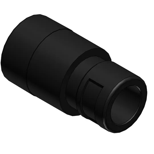 PMA Connector Adapter, Nylon/Polyamide 6, Conduit Reducer Type, Black