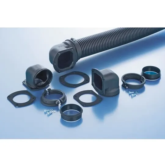 PMA Elbow Connector, 90 Deg Type, Black, Nylon 6/Polyamide