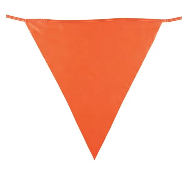 Pennants, Fluorescent Orange, 113-1/2 ft