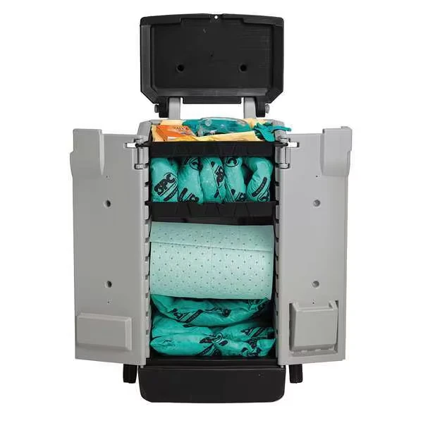 Spill Kit, Chem/Hazmat, Gray