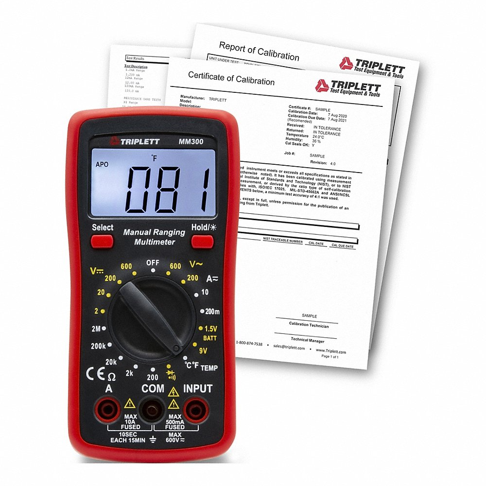TRIPLETT Digital Multimeters