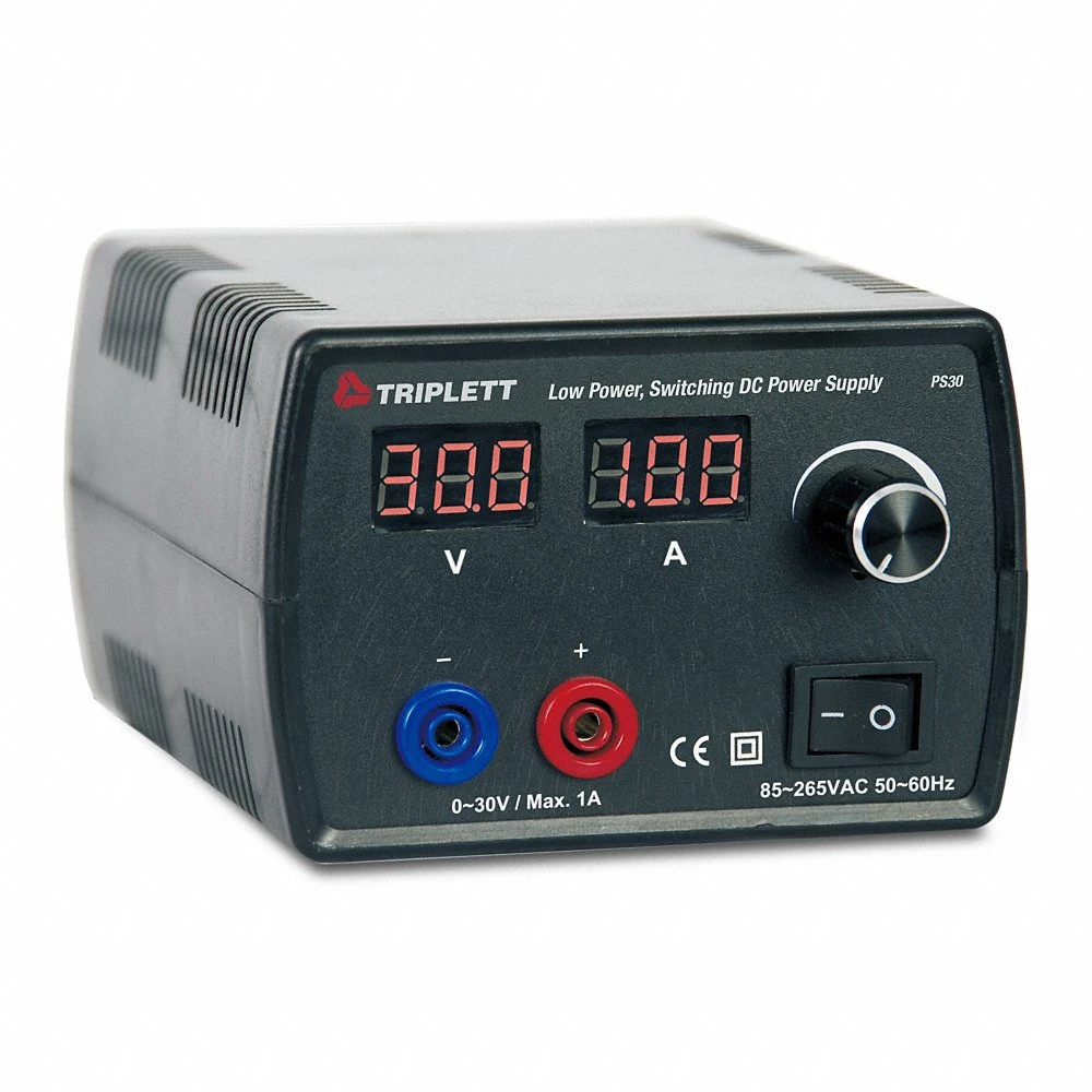 Output DC Power Supply, Digital DC, 4.3 x 3 x 5.5 Inch, 1 A Current Output Max