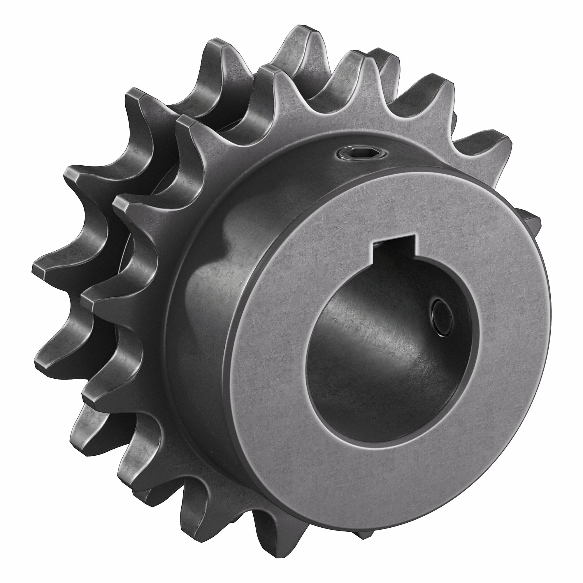 TRITAN D40BS16H X 1 Roller Chain Sprocket, 1 Inch Bore Dia, 16 Teeth, Steel | CU6YYV 55WE43