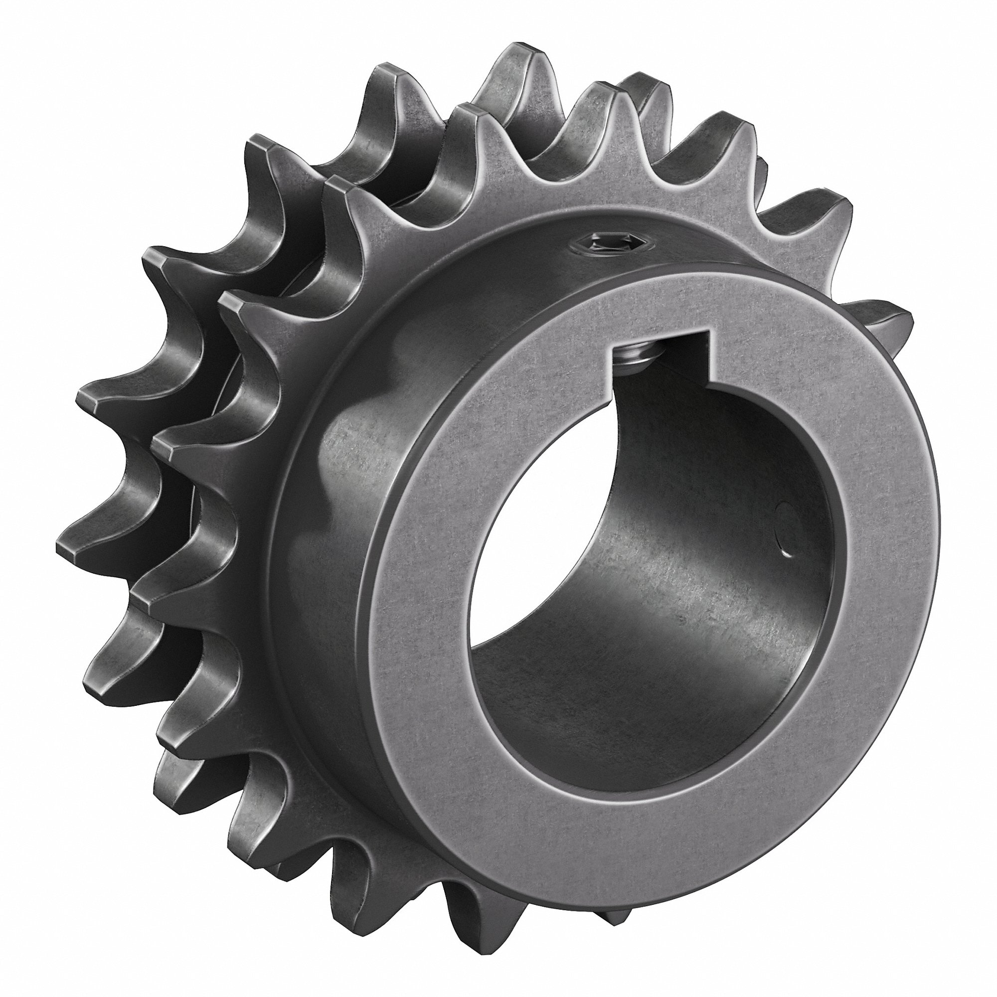 TRITAN D40BS18H X 1 7/16 Roller Chain Sprocket, 1 7/16 Inch Bore Dia, 18 Teeth, Steel | CU6YXD 55WE46