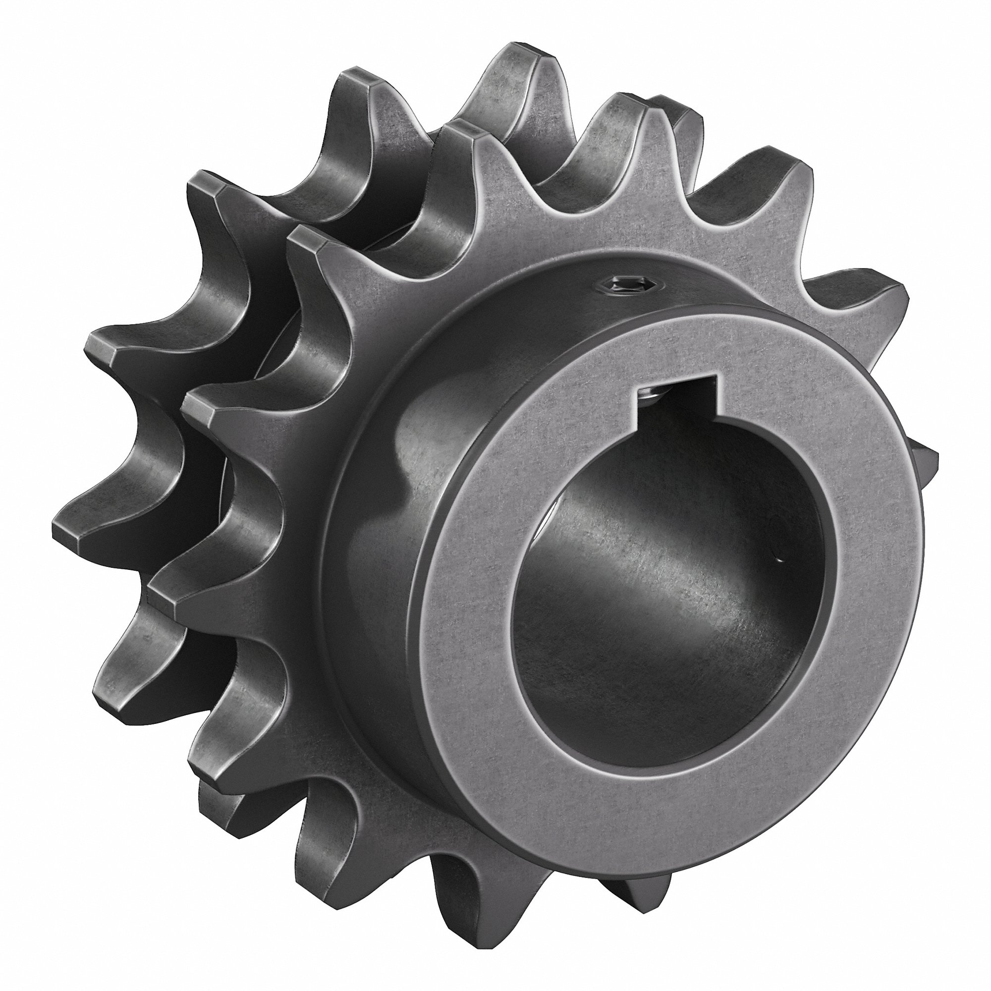TRITAN D60BS14H X 1 1/2 Roller Chain Sprocket, 1 1/2 Inch Bore Dia, 14 Teeth, Steel | CU6YPN 55WE79