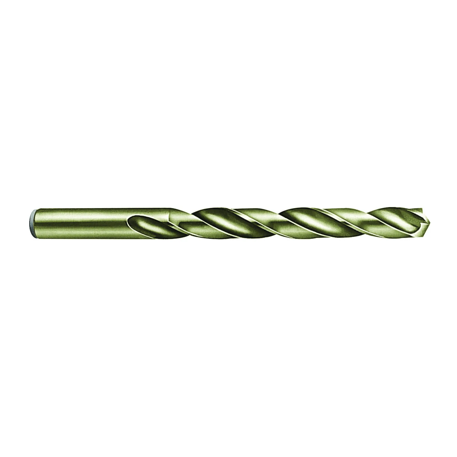 TRIUMPH TWIST DRILL 011508 Drill, Heavy-Duty, 1/8 Size, 135 Deg. Split Point, Cobalt, HSS, Bronze Oxide, Pack Of 12 | CL9XTG