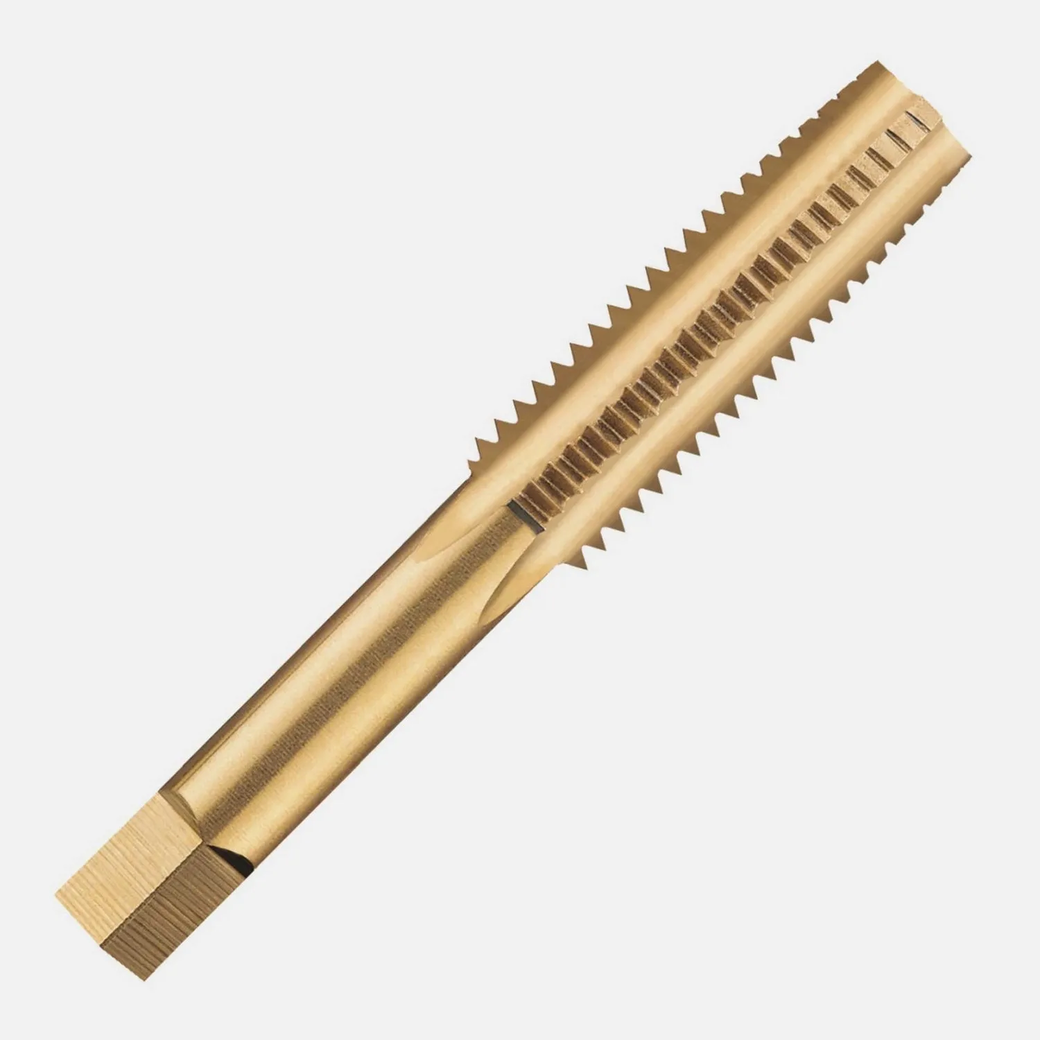 TRIUMPH TWIST DRILL 071018 Taper Tap, Straight Flute, 1-0-8 Size, NC, High Speed Steel, Bronze Oxide | CM2AVN