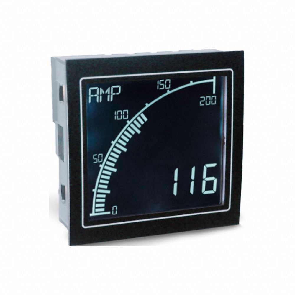 Current Meter, Current Meter, AC Current, 9 Display Span, 9,999 Display Span