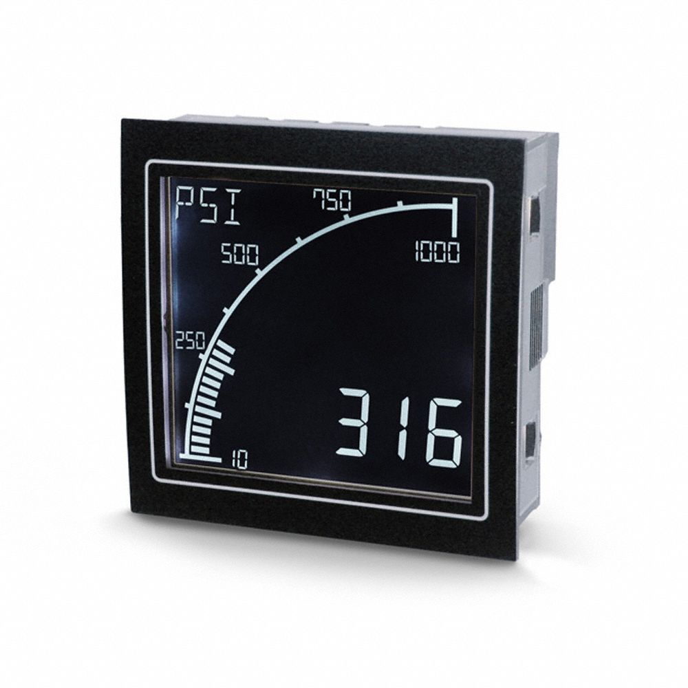 Rate Meter, Multi-Function, 9 Display Span-Min, 9,999 Display Span-Max, APM
