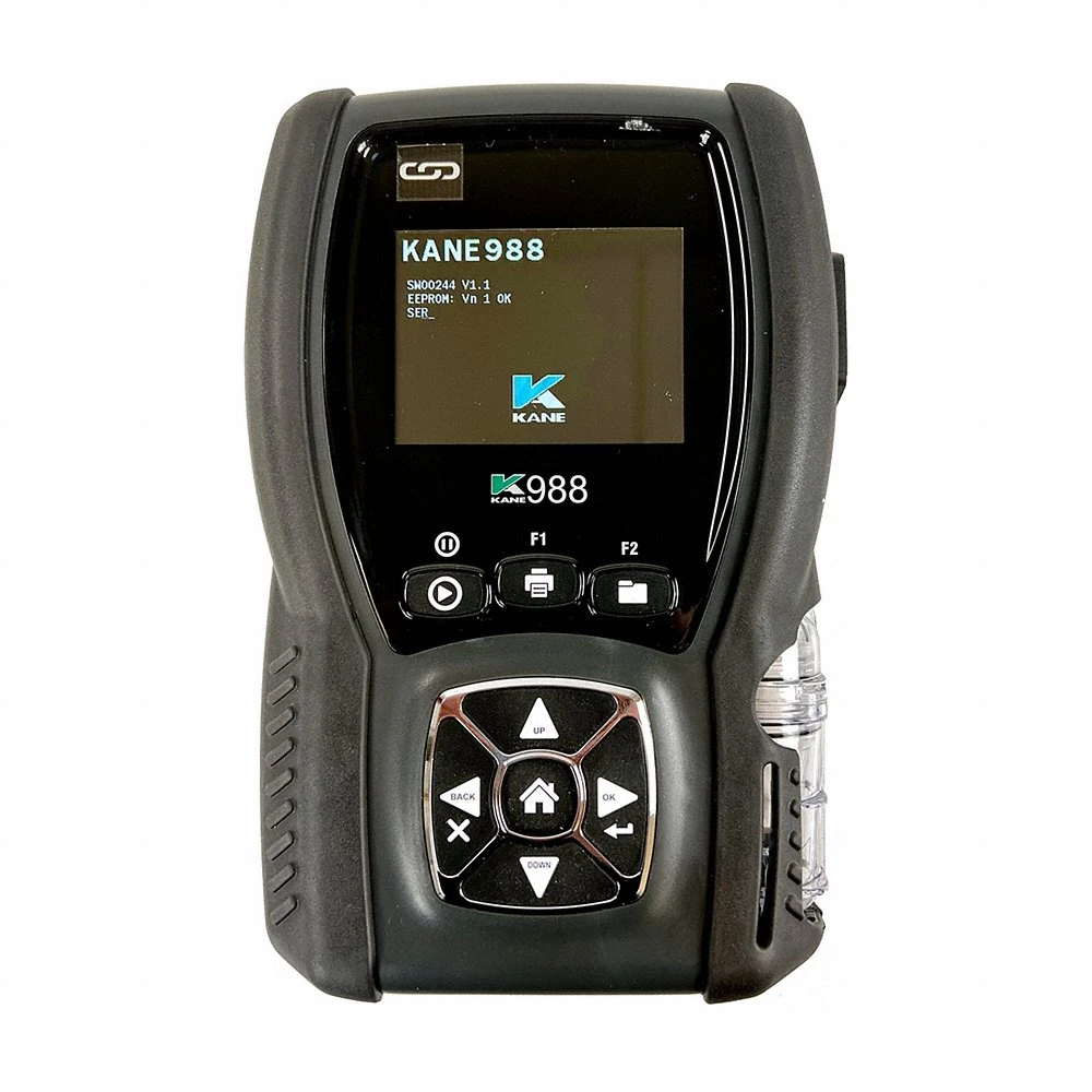 Combustion Analyzer, Carrying Case/Hose/Probe, 0 ppm to 10000 ppm