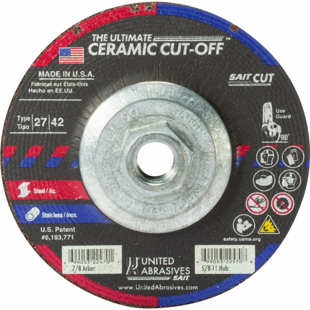 UNITED ABRASIVES-SAIT 22571
