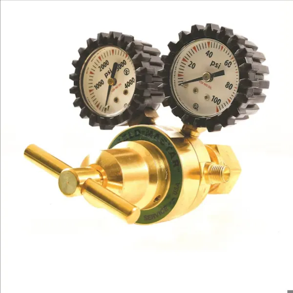 UNIWELD 12106 Rs Regulator, Brass, 2-60 Psig | CD4UGJ
