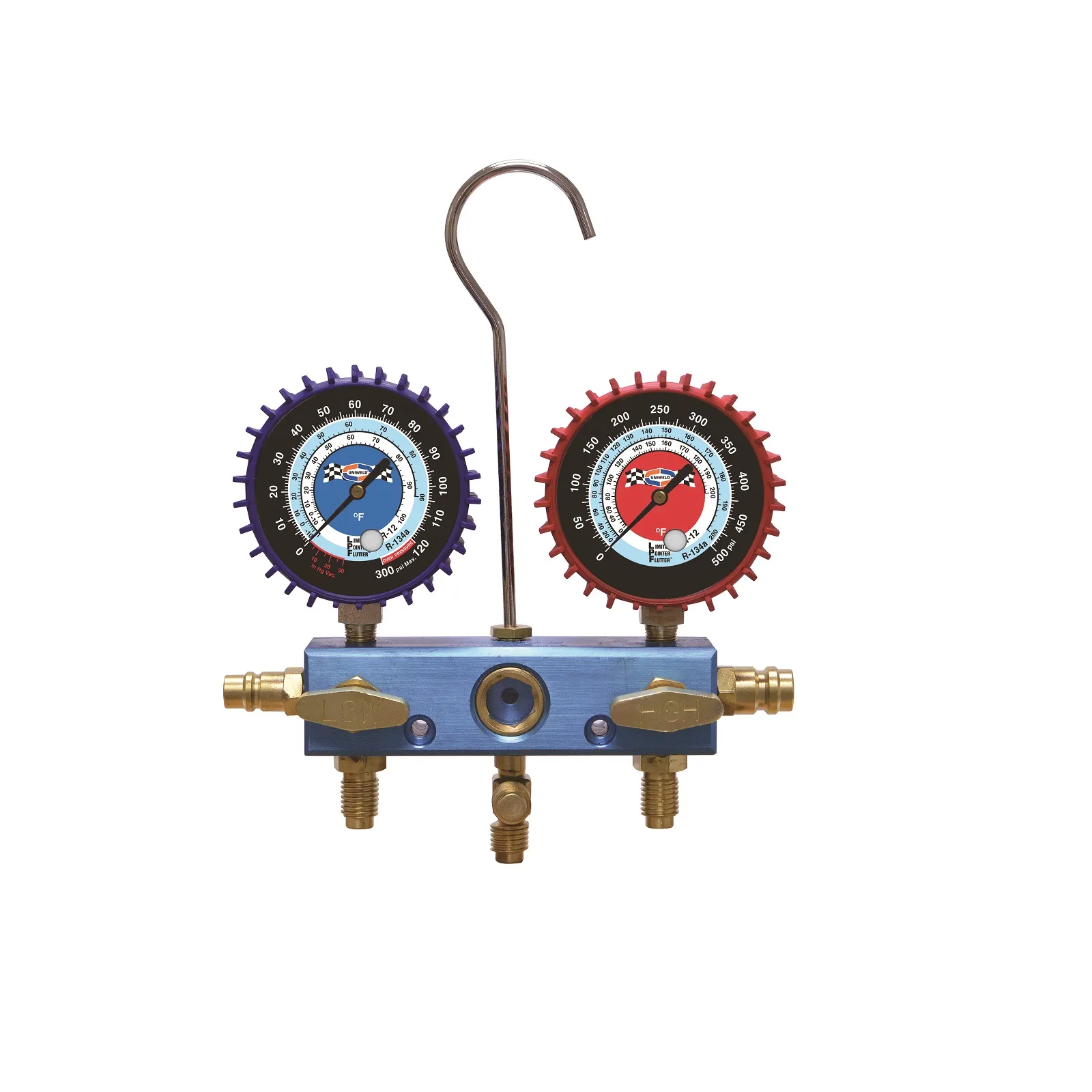 Brass Manifold, 3-1/8 Inch Gauge Size