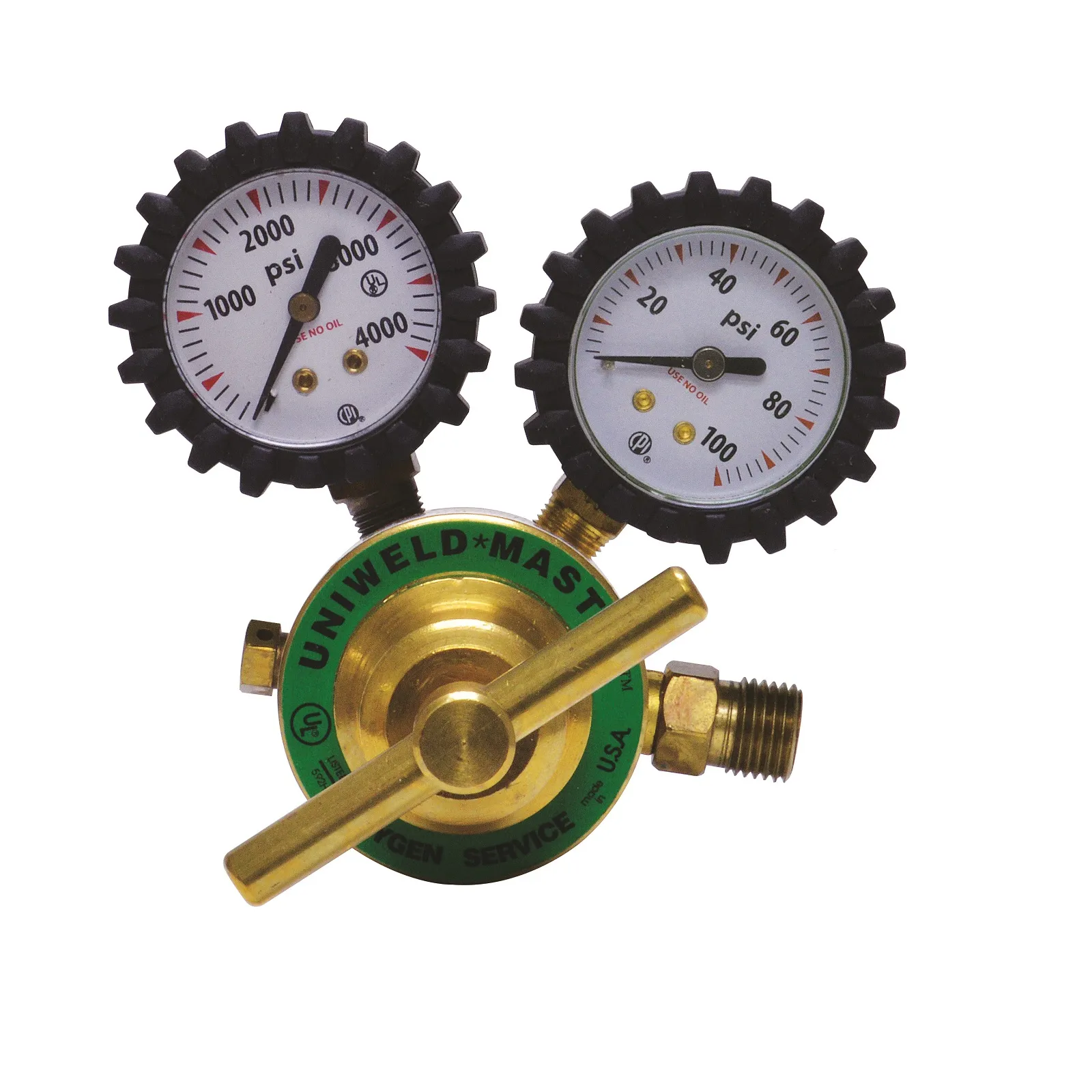 UNIWELD RSOB Rs Regulator, Brass, 2-60 Psig | CD4UGR