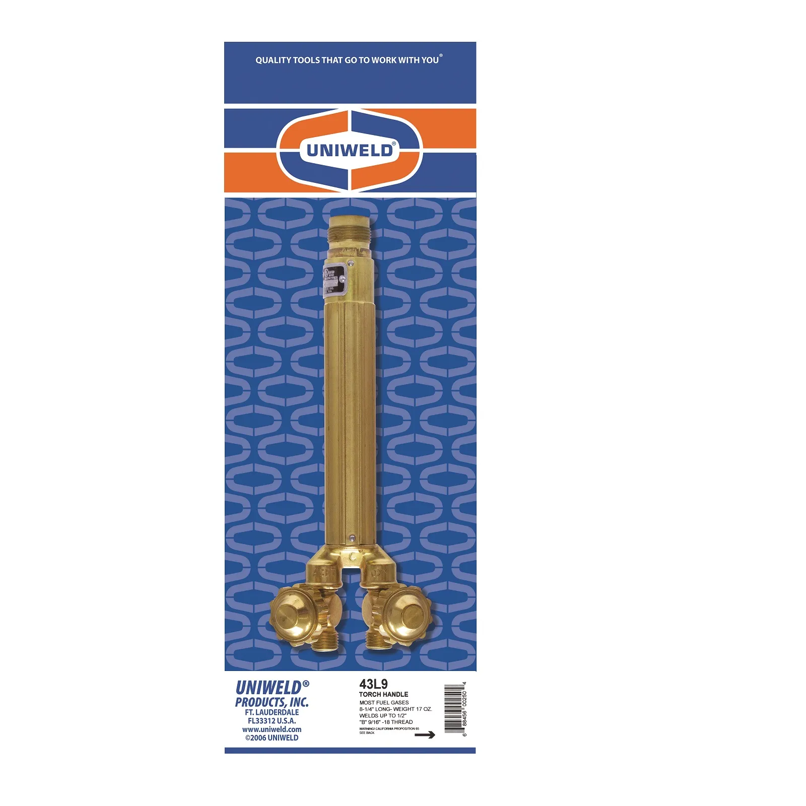Welding Handle, 7-1/2 Inch Length, H-style