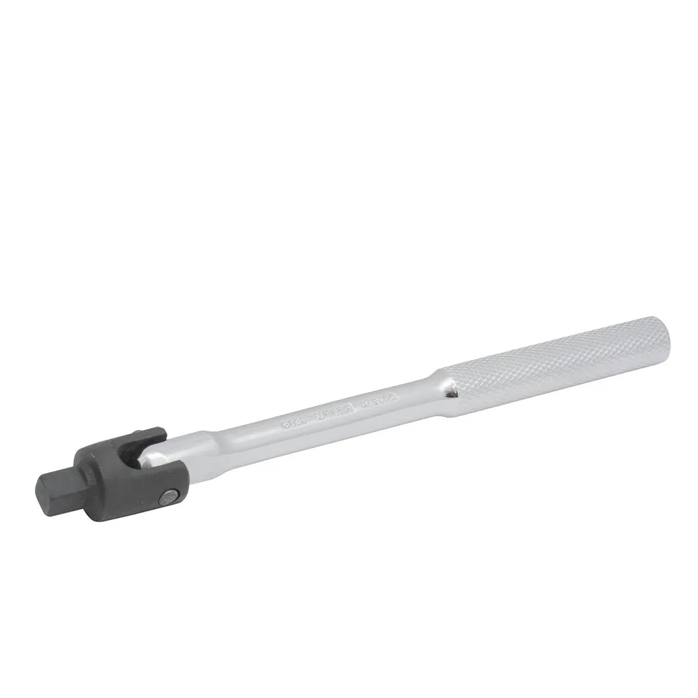 Chrome finish hinge handle 3/8 Inch X 7-3/16 Inch