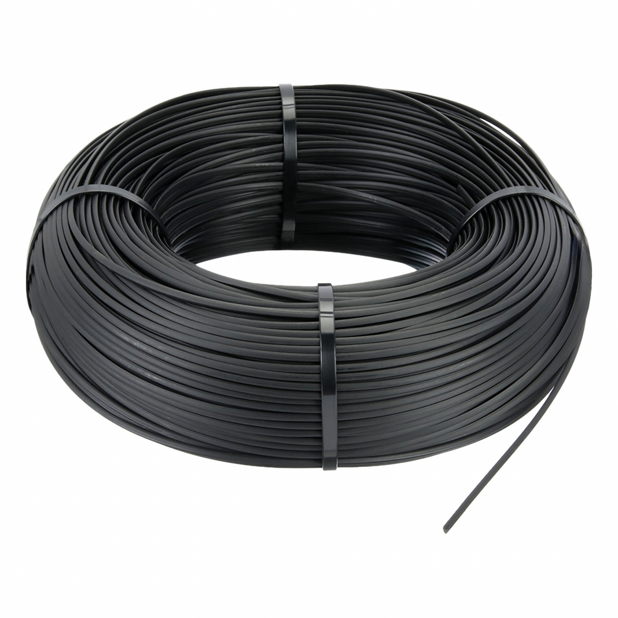 USA SEALING BULK-TWR-UHMWB-5 Plastic Welding Rod, UHMW Polyethylene, Triangular, 5/32 Inch x 900 ft, Black, 10 lb | CU7NPZ 784PC1