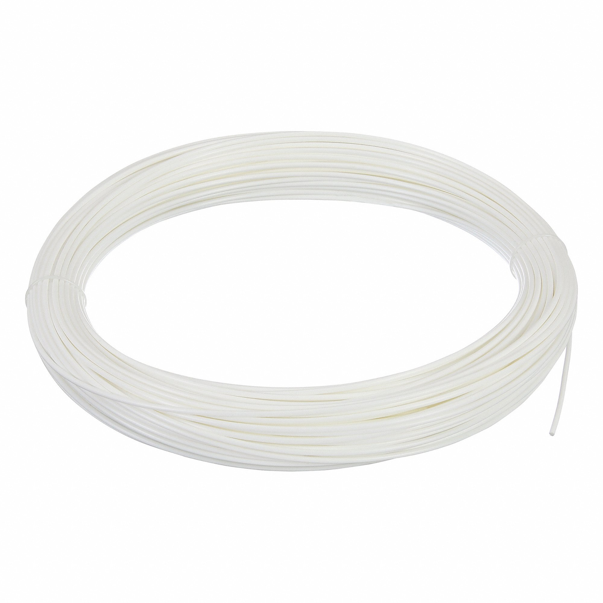 USA SEALING BULK-WR-MHDPE-1 Plastic Welding Rod, HDPE, Marine Grade, Round, 1/8 Inch x 210 ft, White, 1 lb | CU7KYQ 784R54