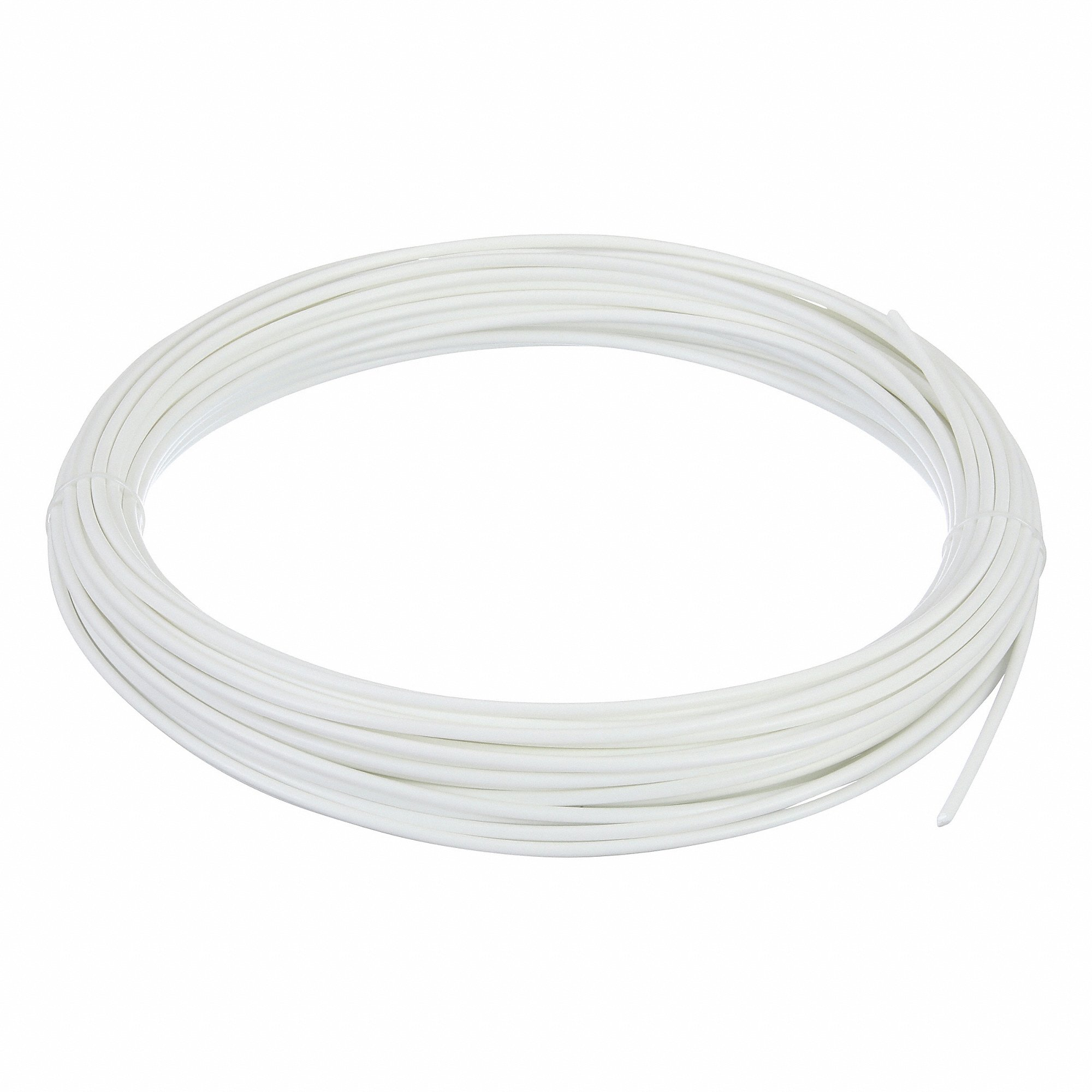 USA SEALING BULK-WR-MHDPE-9 Plastic Welding Rod, HDPE, Marine Grade, Round, 3/16 Inch x 92 ft, White, 1 lb | CU7NEY 784R62
