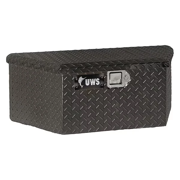 Trailer Tongue Box, 34 Inch Size, TBV-34-LP-BLK