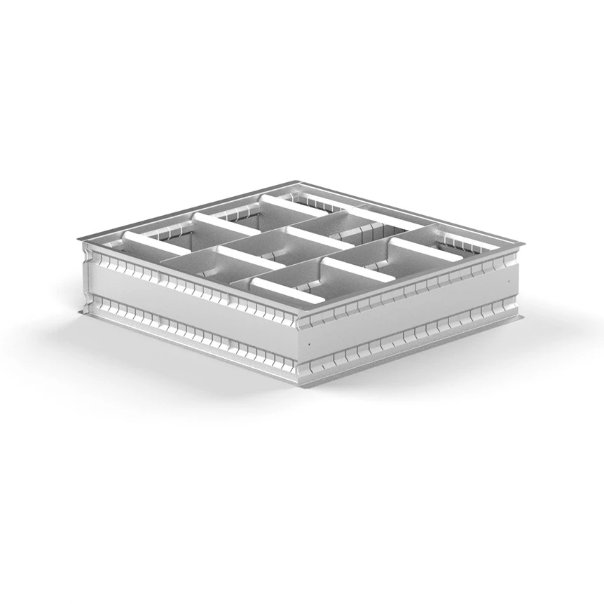 VALLEY CRAFT F80131A4 Bin Divider, 12 Compartments | AJ8FQY