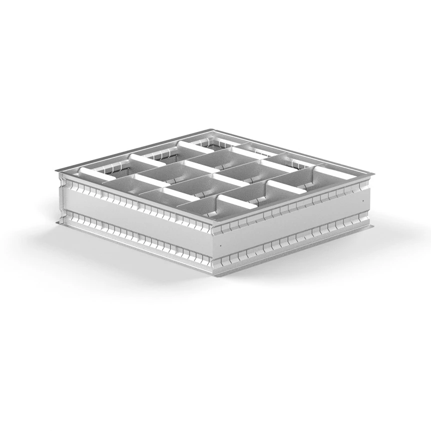 VALLEY CRAFT F80132A5 Bin Divider, 16 Compartments | AJ8FQZ