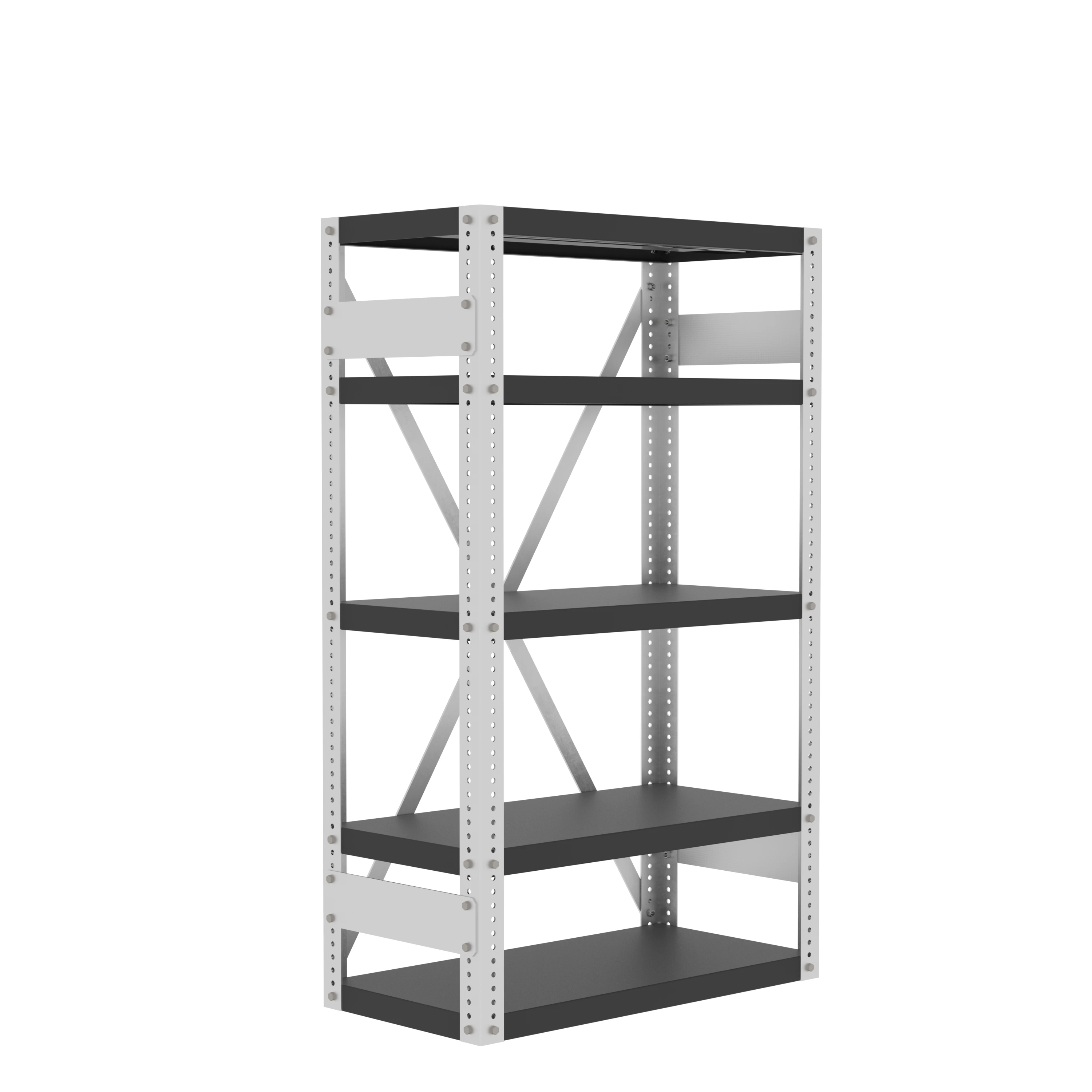 VALLEY CRAFT F82443A8 Shelving, 36 x 18 Inch Shelf, 60 Inch Height, Open Style | CJ6TZM