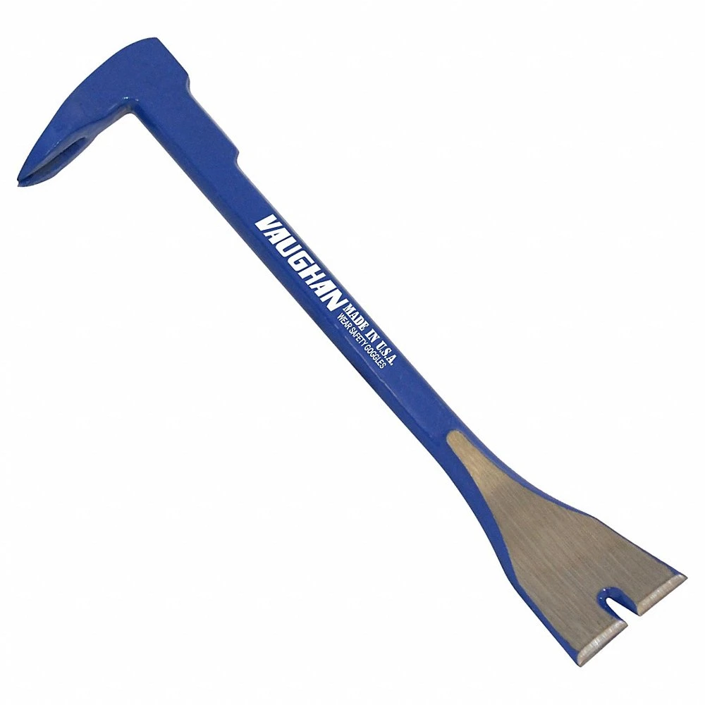 Scaper Bar, Claw End, 8 Inch Lg, 7/16 Inch Bar Wd, 1 5/16 Inch End Wd, 2 Nail Slots